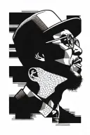Malcom X tattoo design idea