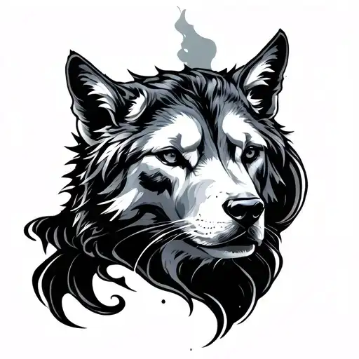 Glacier tattoo design idea