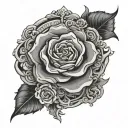 bbc qos blacked tattoo design idea