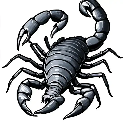 scorpion tattoo design idea