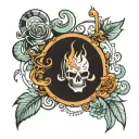 MB tattoo design idea