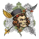 MB tattoo design idea