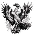 Garuda tattoo design idea