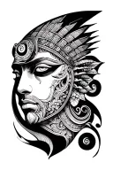 Osiris tattoo design idea