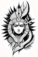 Osiris tattoo design idea