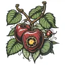 Cherry Bomb tattoo design idea