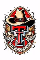 Texas Tech themed tattoo tattoo design idea