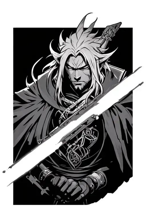 Full Metal Alchemist tattoo design idea