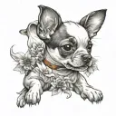 Milk Chi Chi tattoo design idea