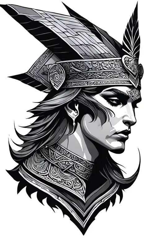 Osiris tattoo design idea