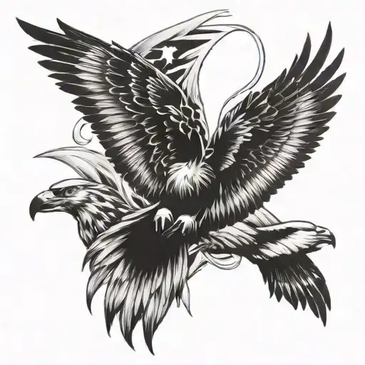 freedom tattoo design idea