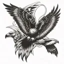freedom tattoo design idea