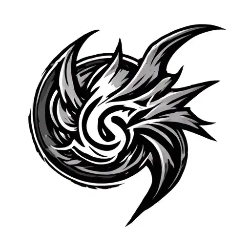 Skyrim Logo tattoo design idea