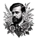 Dad Memorial tattoo design idea