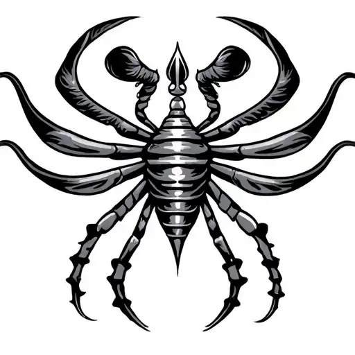 gemini cancer zodiac symbol tattoo design idea