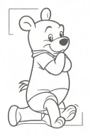 winnie the pooh tattoo design idea