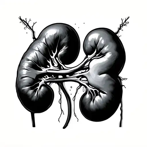 Kidney Transplant tattoo design idea