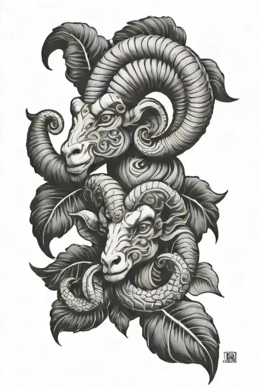 aries maui brafe tattoo design idea