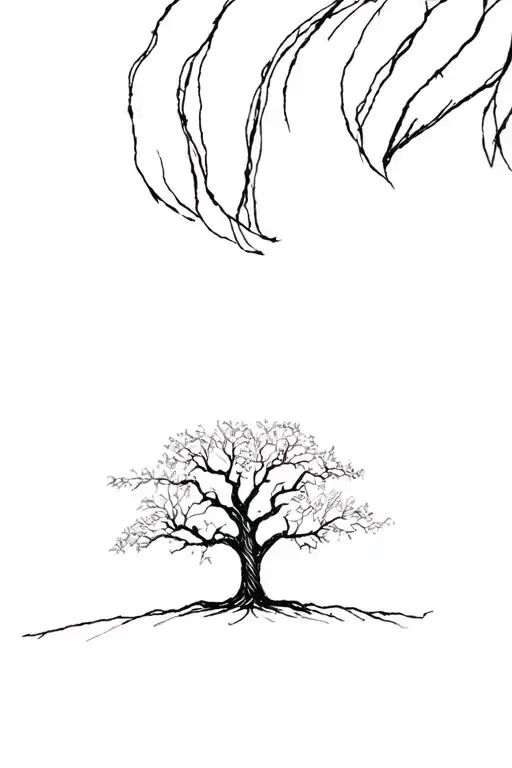 the giving tree by shel Silverstein  tattoo design idea
