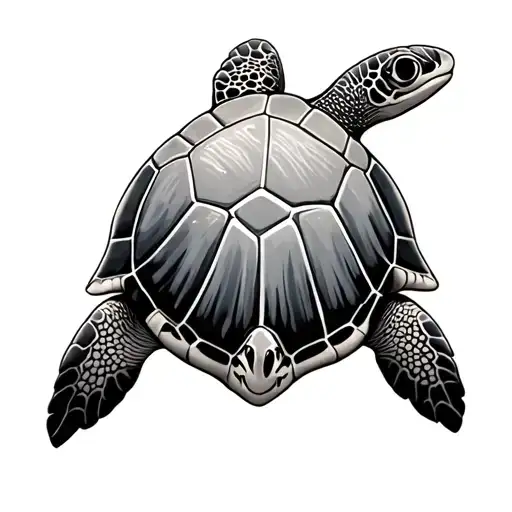 Sea Turtle tattoo design idea