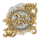 greek font The letters tattoo design idea