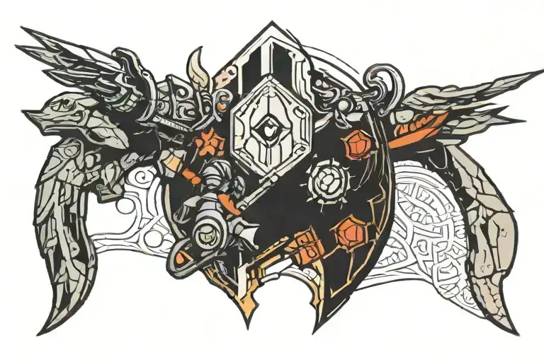 Destiny Game tattoo design idea