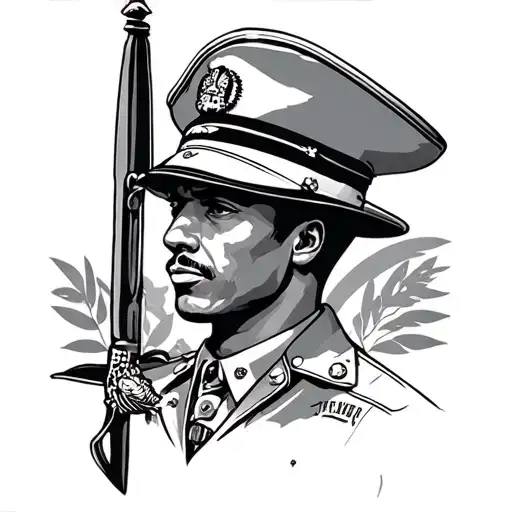 South African in America that joined the Navy as a Corpsman tattoo design idea