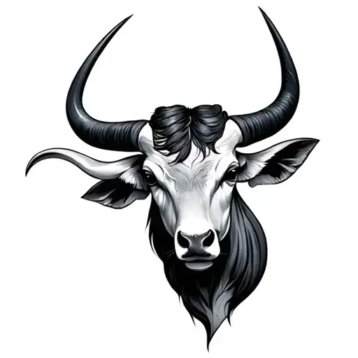 Taurus and Libra  tattoo design idea