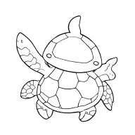 stitch the character and a sea turtle together  tattoo design idea