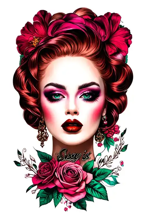 "Sissy" Sissy Maitresse tattoo design idea