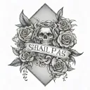This Shall Too Pass tattoo design idea