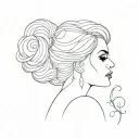 Adele songs music tattoo design idea