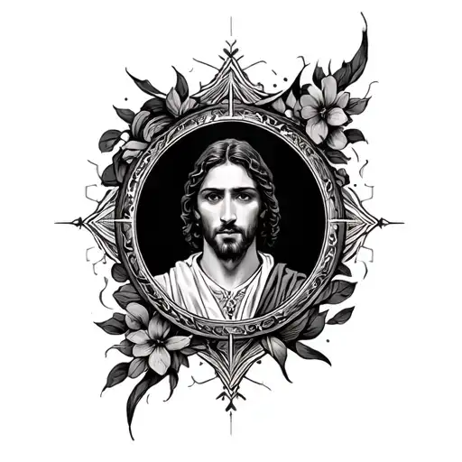 Matthew 11 28 tattoo design idea