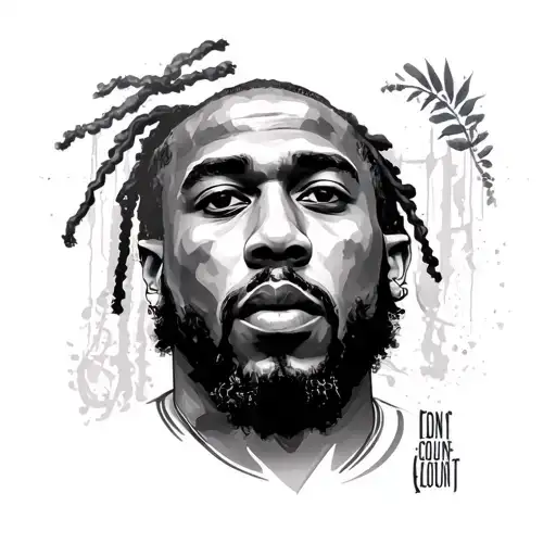 kendrick lamar count me tattoo design idea