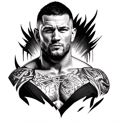 Randy Orton tattoo design idea
