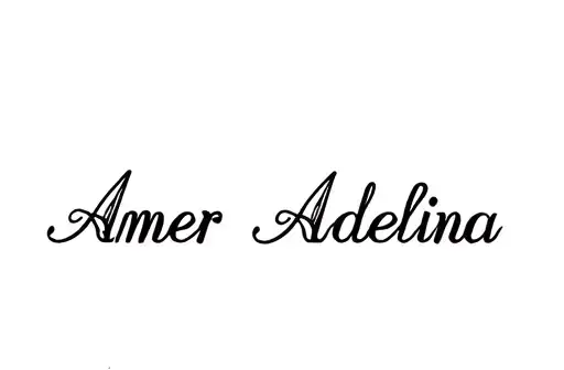 "Amer Adelina
" tattoo design idea