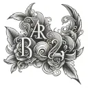 Area Code tattoo design idea