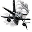 Lancaster Bomber tattoo design idea