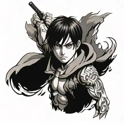 eren yeager freedom tattoo tattoo design idea