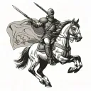 Cossack tattoo design idea