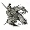 Cossack tattoo design idea