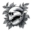 Cornicello tattoo design idea