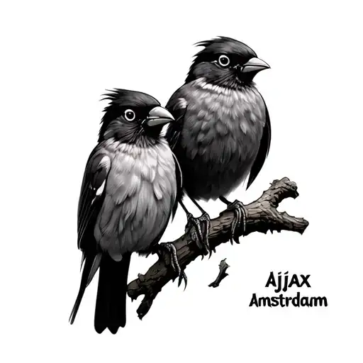 ajax amsterdam three little birds tattoo tattoo design idea