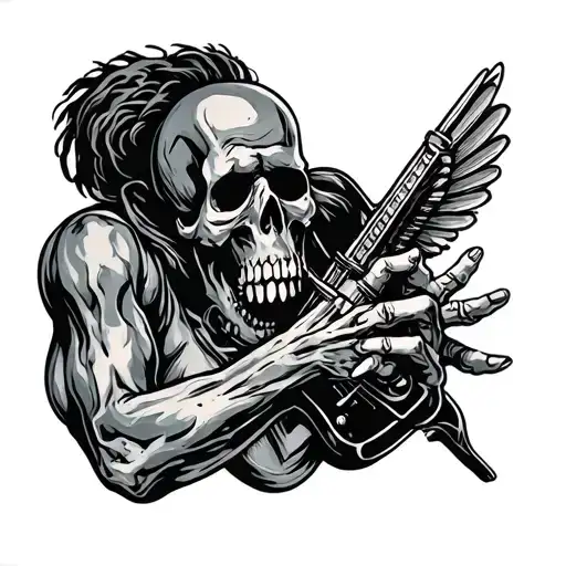 Master Of Puppets tattoo design idea