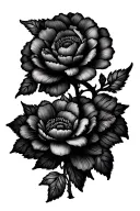 march, october, august,September, July, December,June, January, April, birth flowers vine tattoo design idea