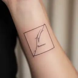 Perseverance tattoo design idea