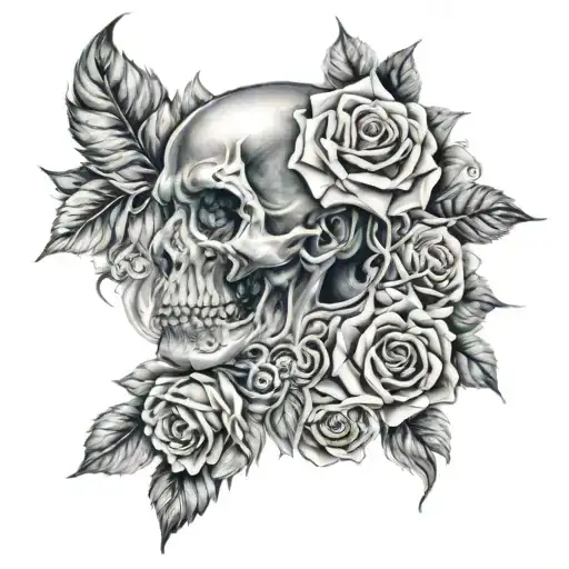 James Dewitt Yancey in la art style tattoo design idea