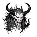 KDH Demon Pattern Jinu tattoo design idea