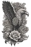 psalm 91 7-8 tattoo design idea