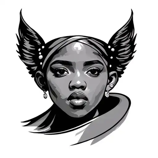 Nigerian tattoo design idea